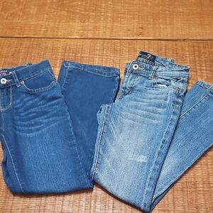 The Children's Place Dark Bootcut, Light Blue Skinny Jeans Seven7 Distressed